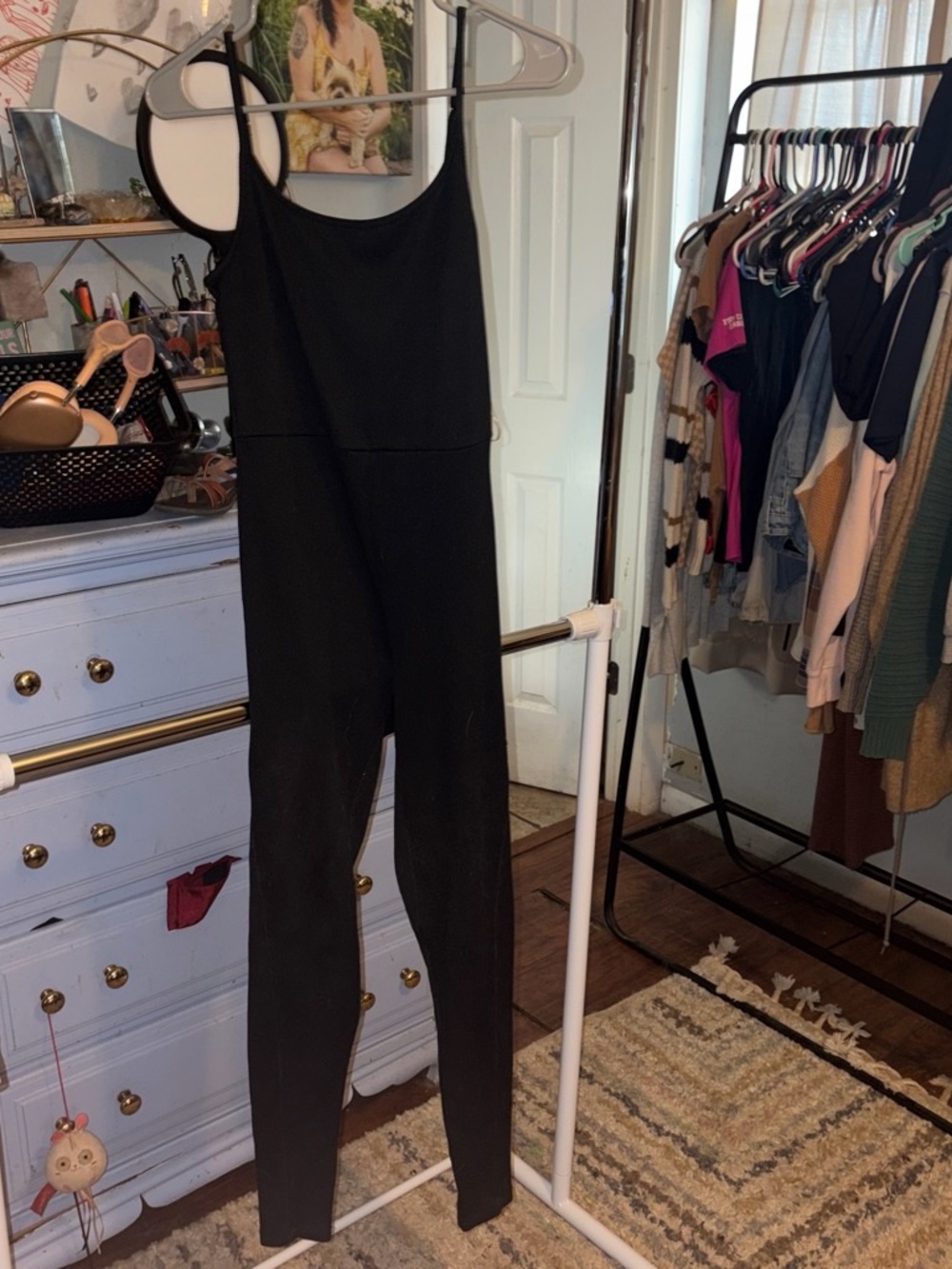 wild fable Black Slim Sleeveless Jumpsuit